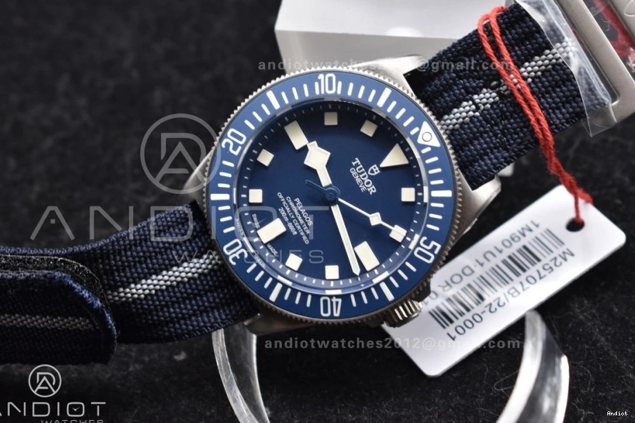 M+ Tudor Titanium Navy Pelagos Blue Edition 1:1 FXD Factory Best 0521